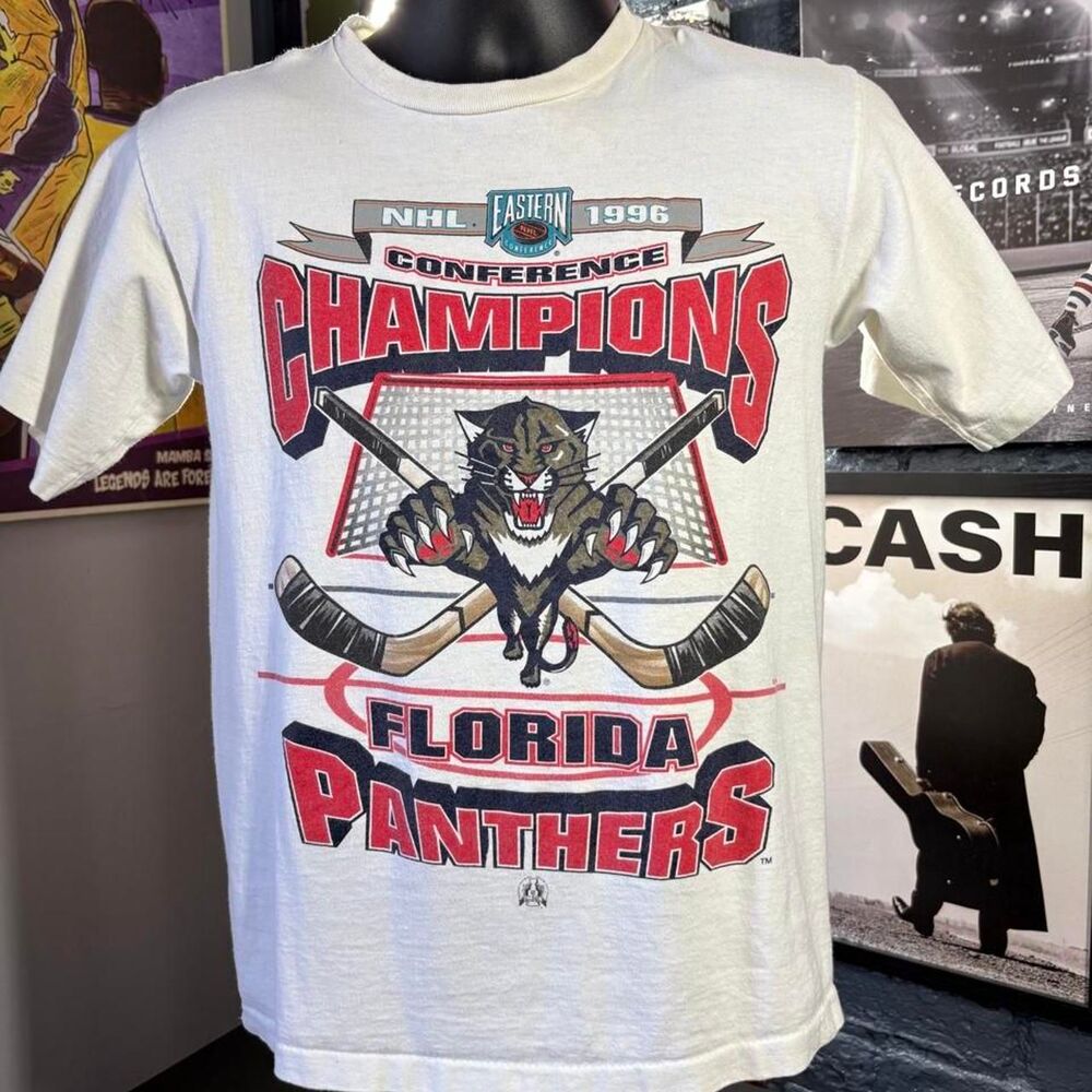 Vintage Starter Youth 1996 Florida Panthers NHL Champ T-Shirt